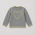 Ala Whipstitch Heart Sweater