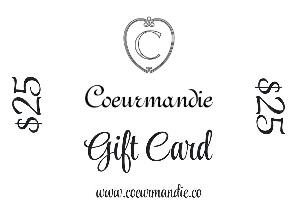 Coeurmandie Gift Card.